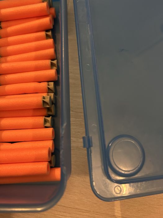 Nerf munições dimensoes