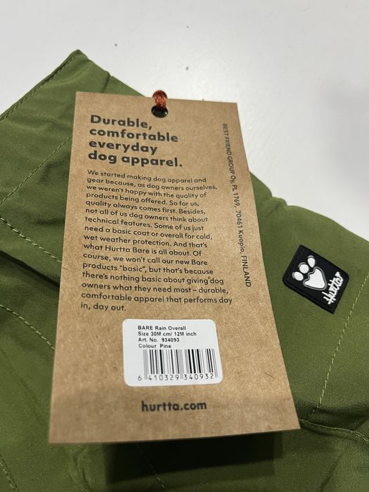 Hurtta kurtka bare rain roz 30