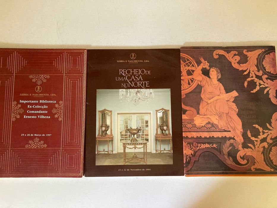 3 Livros (Recheio de Uma Casa no Norte + Recheio de um Palácio Lisboa)