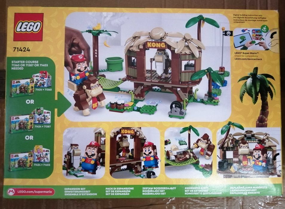 Lego Super Mário Donkey Kong Novo