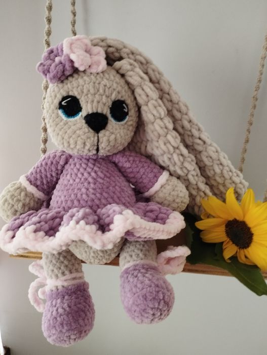 Królik na szydełku