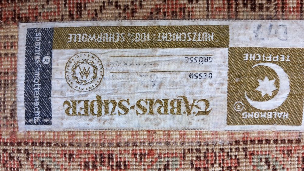 Dywan wełniany 200x300cm.PRL vintage style.