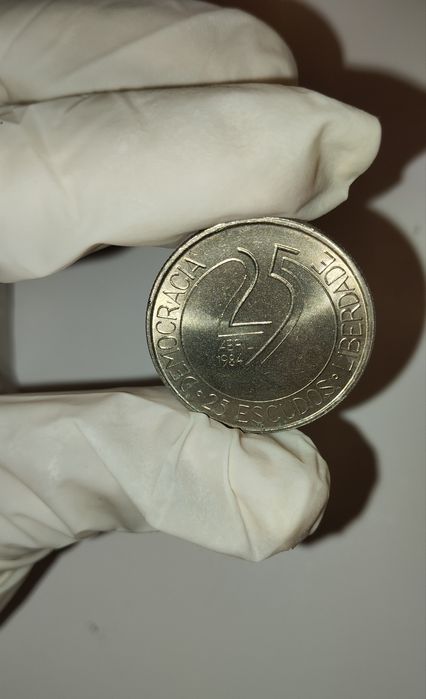 Moeda 25 de Abril – Portugal 1984