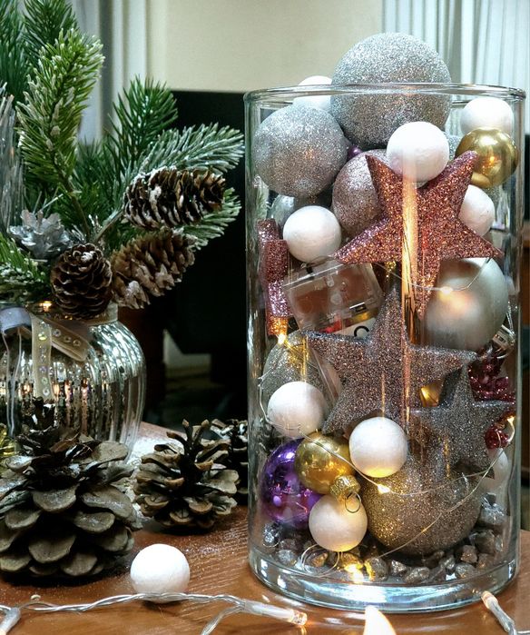 Прозрачная и зеленая гирлянда (без наконечников)