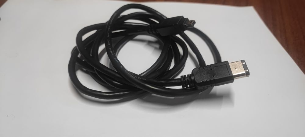 Cabo câmara filmar ieee 400 6pin