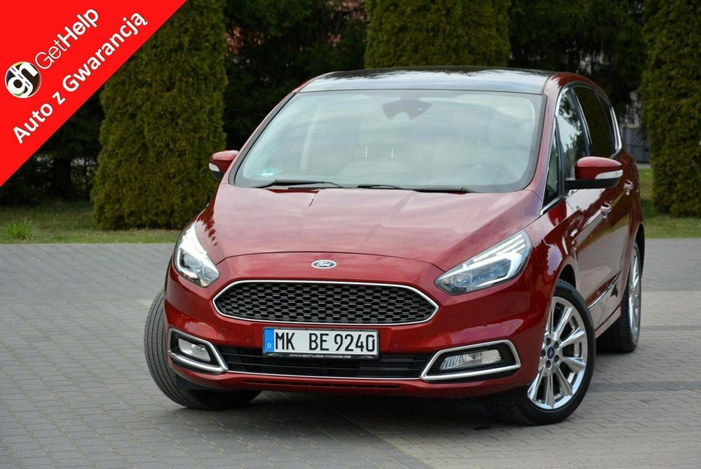 Ford S-Max Vignale Radar ACC Navi Full Led Skóry Panorama Wentylacja el.Kierowni