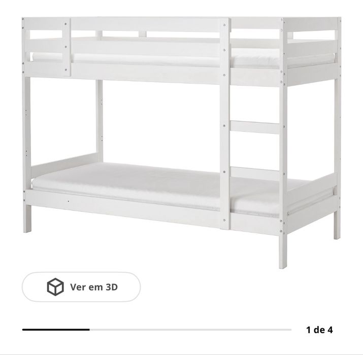 Cama beliche ikea