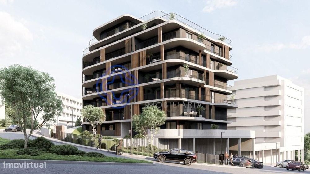 Gaia Premium - T2 com varanda no penúltimo piso de condomínio privado — Mafamude E Vilar Do Paraíso, Porto