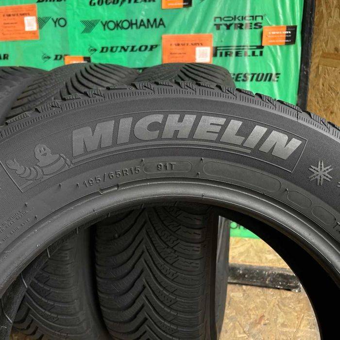 195/65 R15 Michelin Alpin 5(шини б/у зима склад вибір 2 шт залишилось)