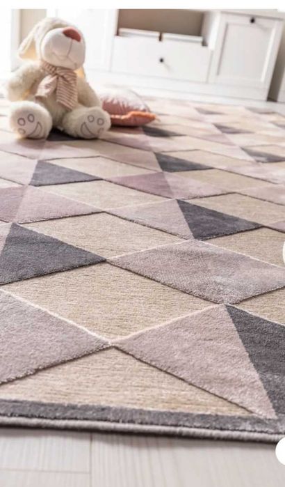 Dywan w romby KOMFORT Farashe Bello