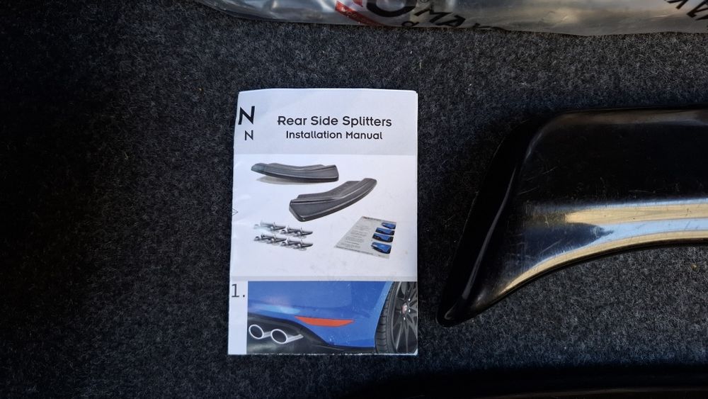 MAXTON Difusor traseiro e saias laterais traseiras SEAT IBIZA KJ