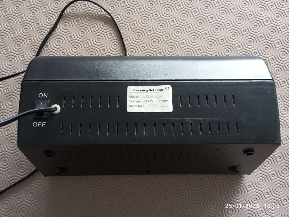 Detector de notas falsas