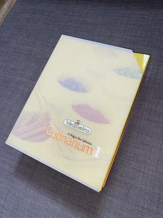 Vaqueiro Culinarium Volume 1 e 2 (e capa protetora)