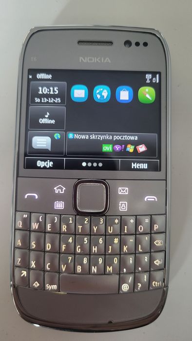 Dla Kolekcjonera Nokia E6 ładna sprawna