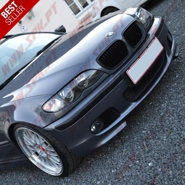 Para-Choques + Faróis Nevoeiro LOOK M BMW E46 (98-05) - Novo
