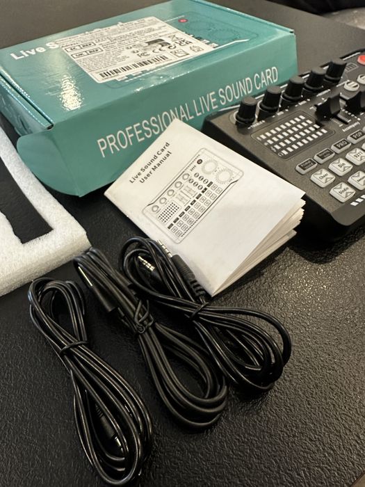 Студійна звукова карта для стримінгу та запису звуку