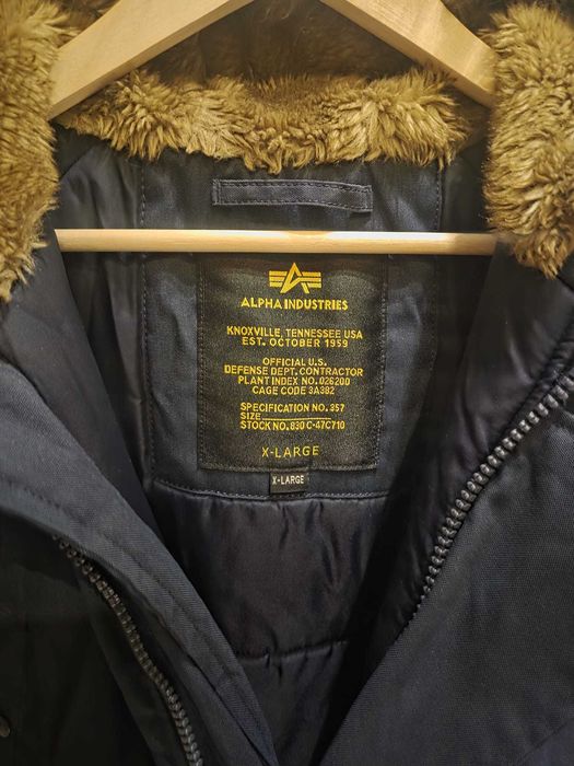 Kurtka Alpha Industries Explorer - Replica Blue XL