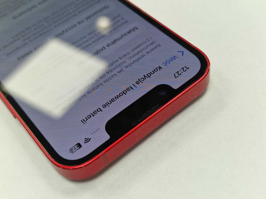 Iphone 13 Mini 128GB/ Red/ BAT 86%/ Grade B+ + ładowarka