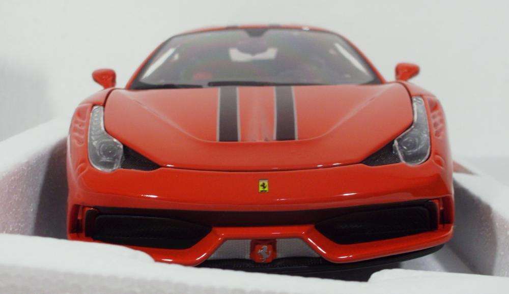 1/18 TOP PREÇO Ferrari 458 Specialle Bburago Signature - NOVO