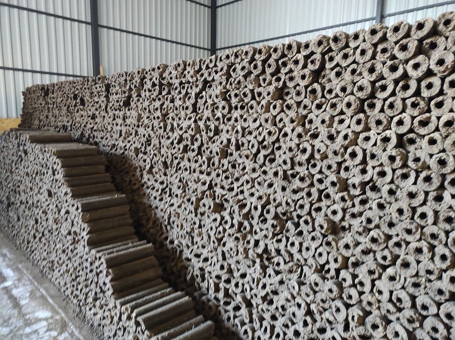 Брикет подсолнуха.