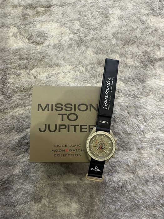 Relógio swatch x omega Mission to Jupiter