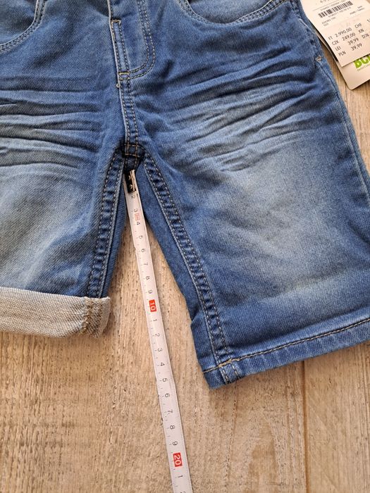 Bermudy/ spodenki jeansowe chłopięce - rozm 110