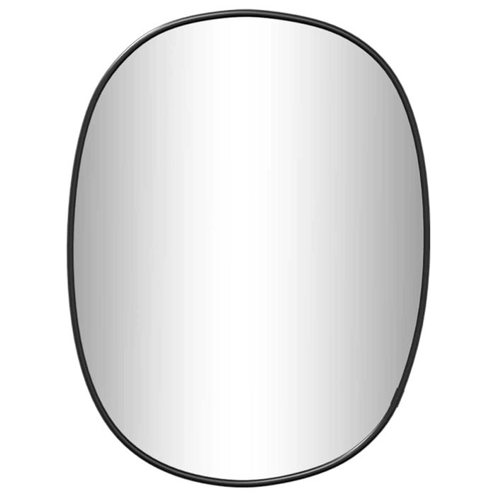 Vidaxl Lustro Ścienne, Czarne, 30X25 Cm