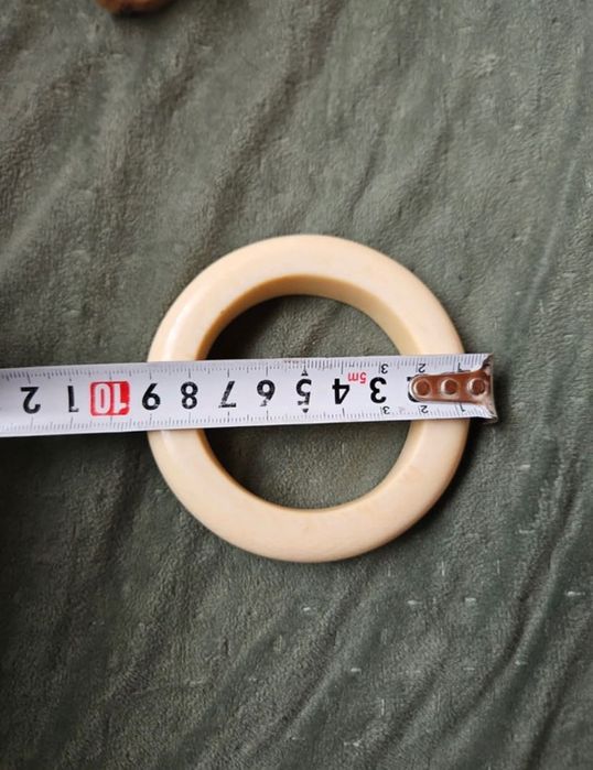 Pulseira Africana antiga entalhada