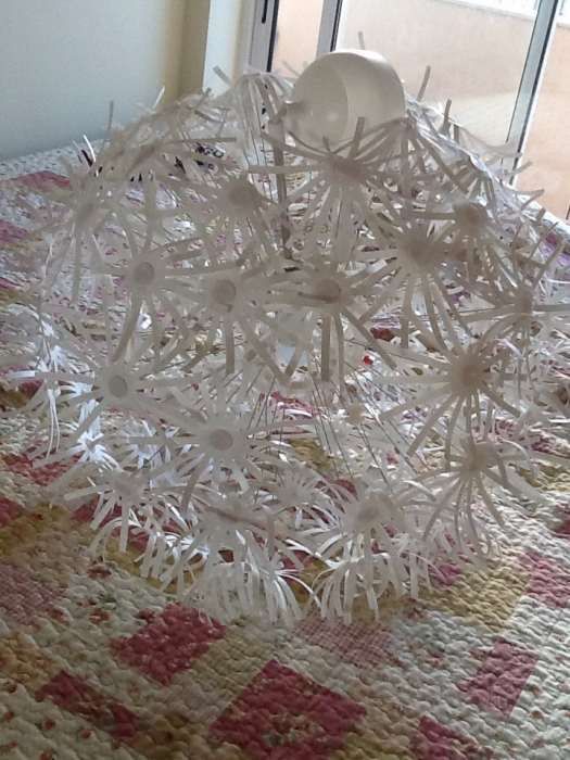 Candeeiro Ikea branco