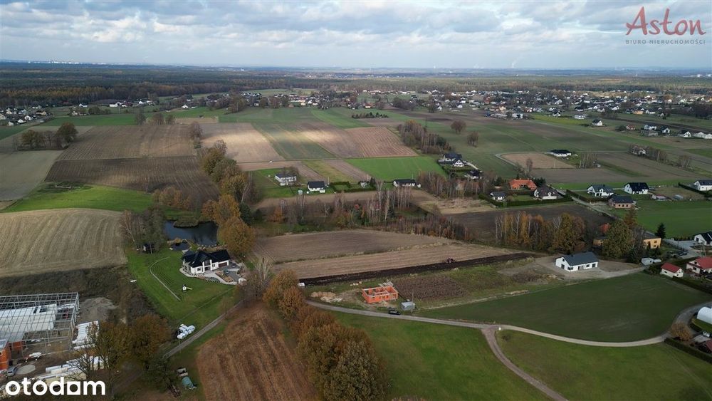 Działka budowlana-wydane warunki zabudowy