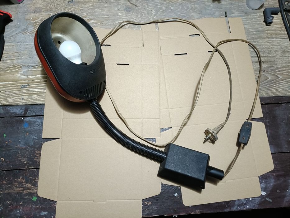 Lampka biurkowa Wisząca PRL