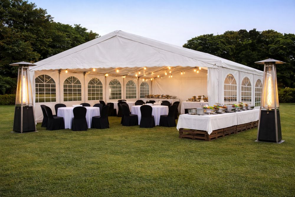 Wynajem Namiotów na Imprezy - Kompleksowo namiot, stoły, krzesła