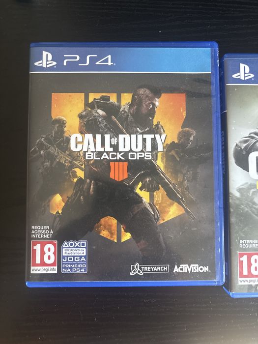 3 Jogos PS4 – Call of Duty Black Ops 4, Infinite Warfare e Far Cry 4