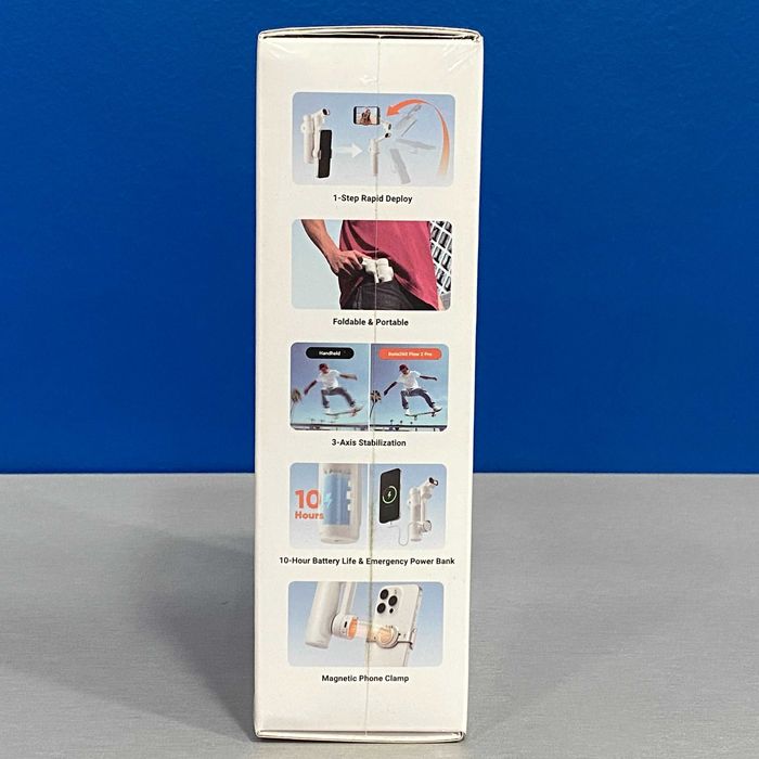 Insta360 Flow 2 Pro (White) - SELADO - 3 ANOS DE GARANTIA