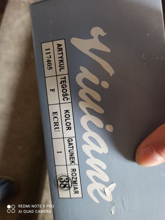 Sandały ecri rozm. 38, ślub