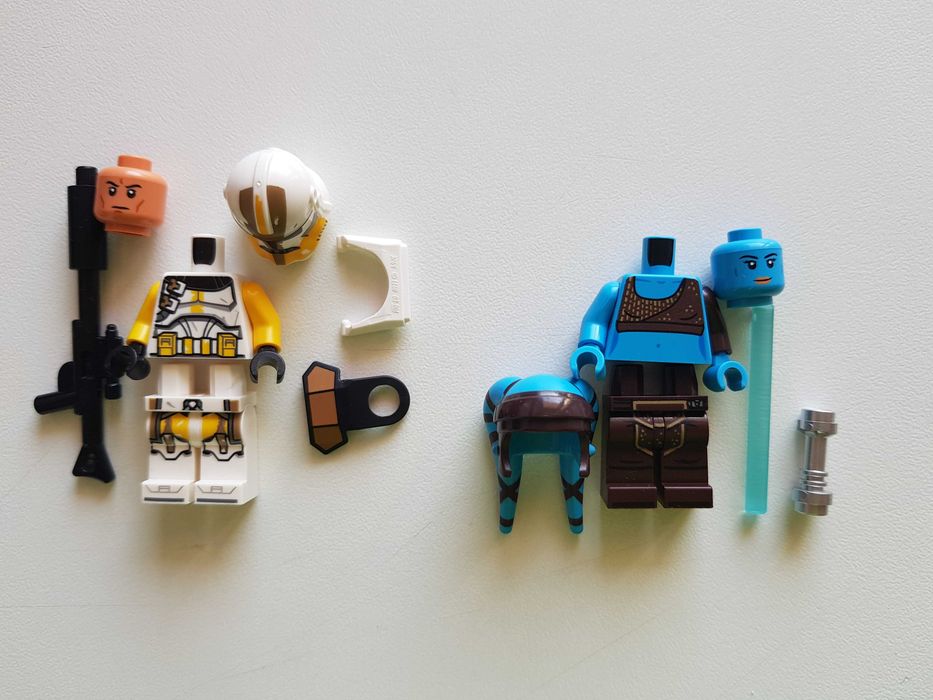 LEGO 75435 - Aayla Secura i Komandor Bly - tylko figurki sw1428 sw1429 NOWE