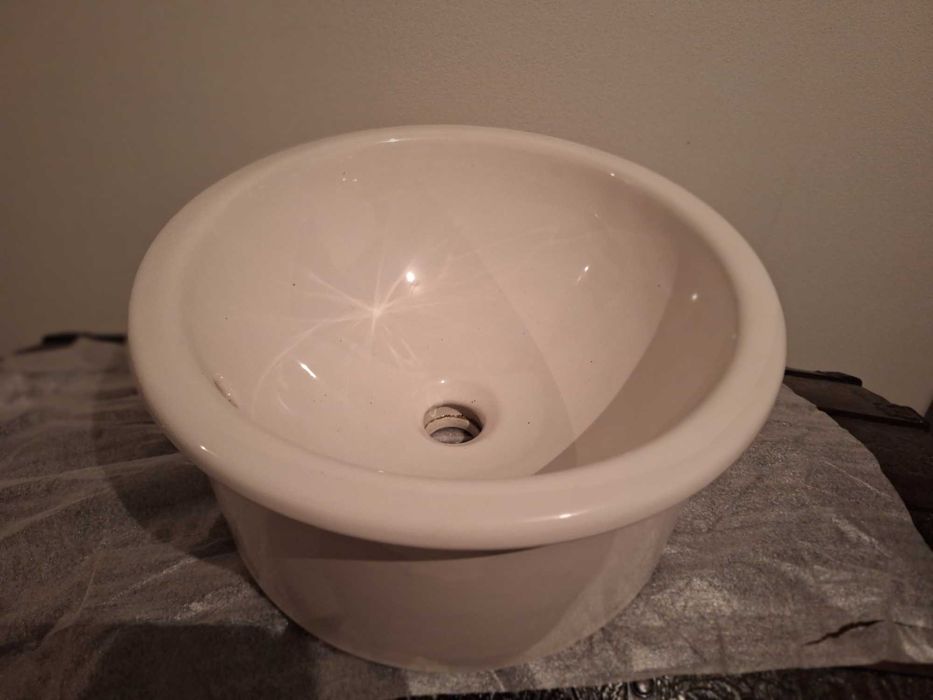 Lavatórios de vidro temperado e cerâmica Novos