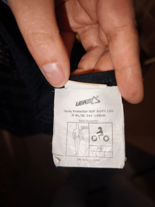 leatt body protector 3df airfit lite