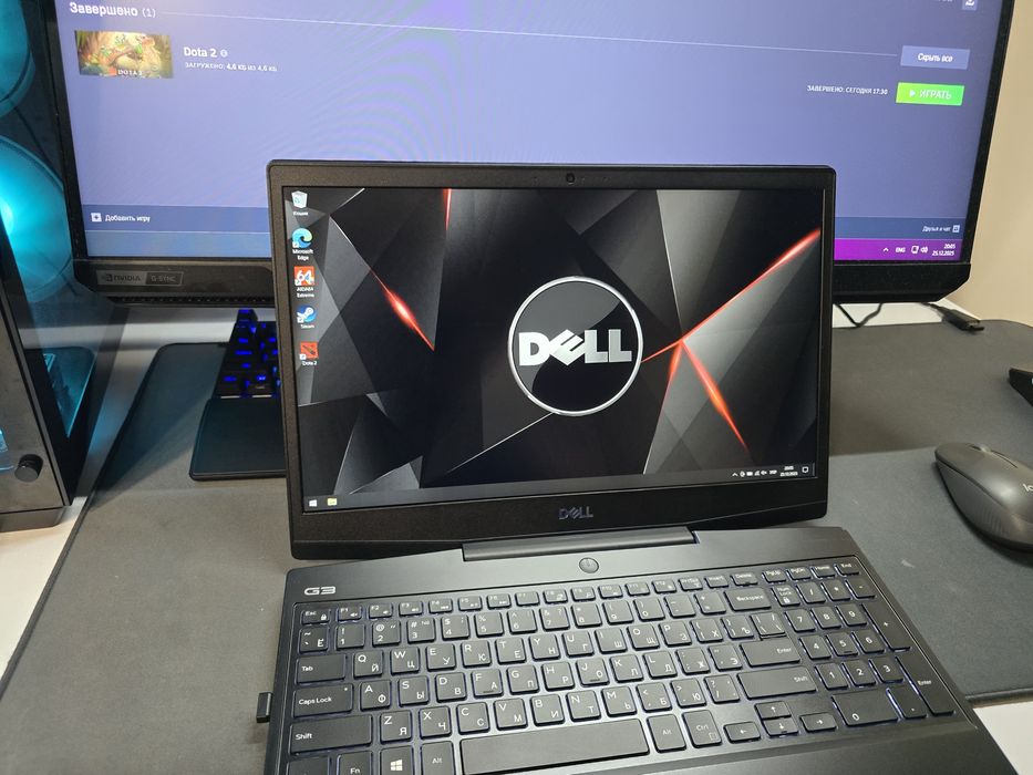 Dell G3 i5-10300H/GTX1650Ti/144HZ/DDR4-20gb/SSD-512/Бат. 3+