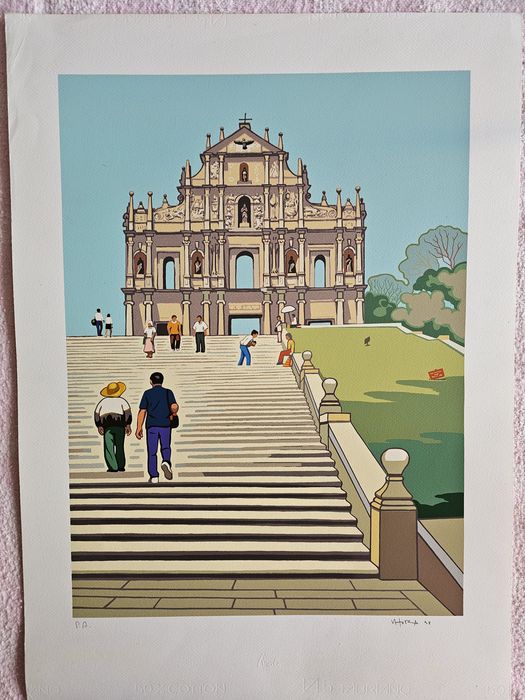 Serigrafia de Rogerio Chora