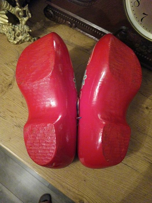 Chodaki buty drewniane klapki holenderskie