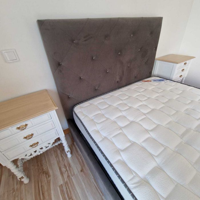 Camas de Casal Estofadas de Luxo 199€ Disp. em Várias Cores! 190x140m!