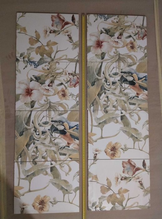 Płytki ścinki Tubądzin Modern Pearl Parrots