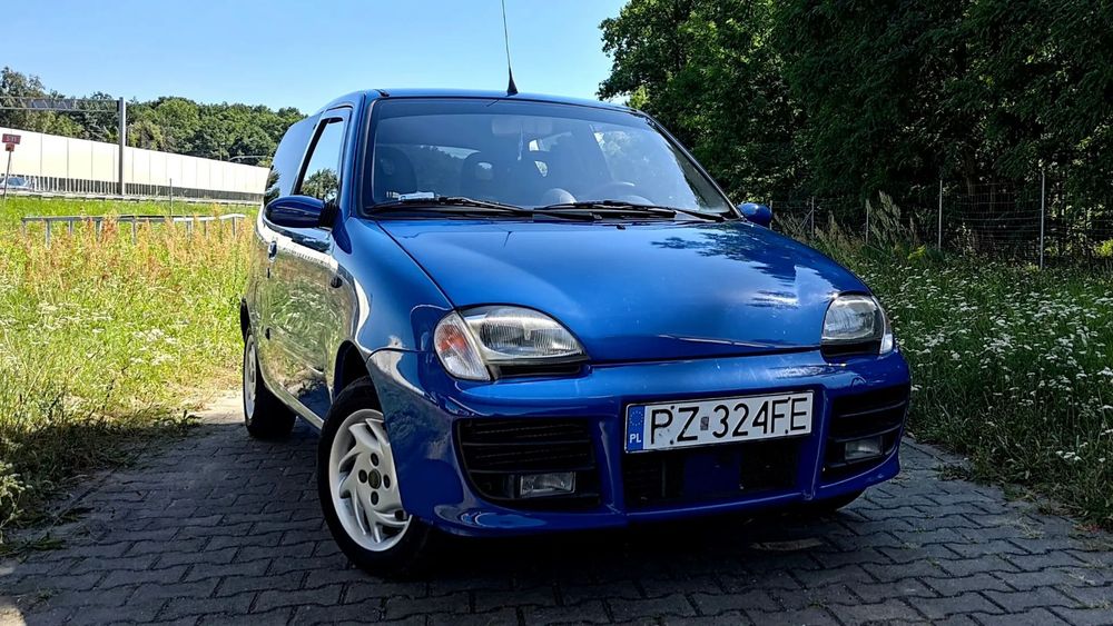 Fiat Seicento Fiat Seicento, 1,1MPI, 2003, serwisowany bieżąco, pakiet Sporting