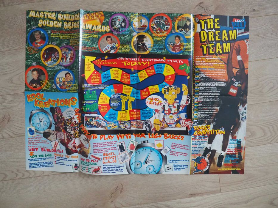 Lego duży pakat rzadki western space castle