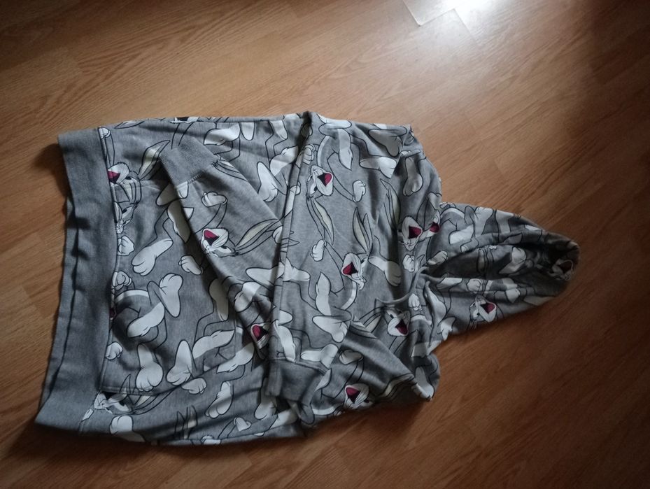 Bluza młodzieżowa róż ,L