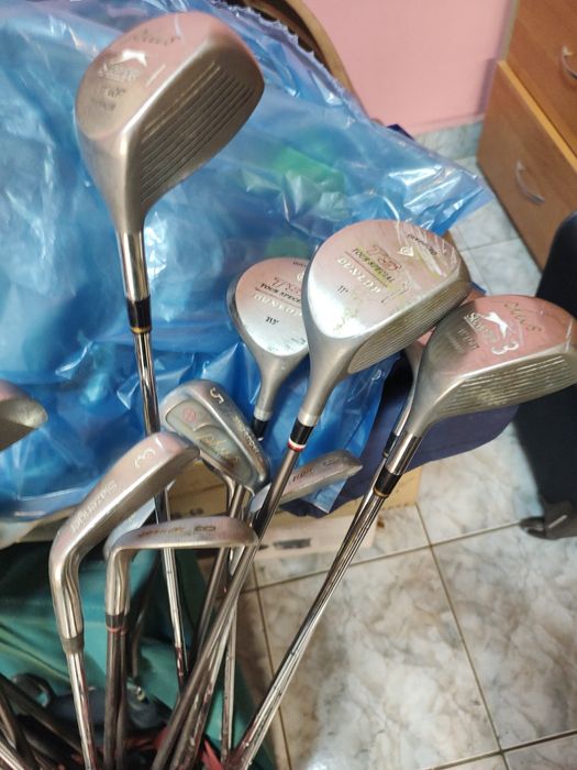 Komplet, kije golfowe