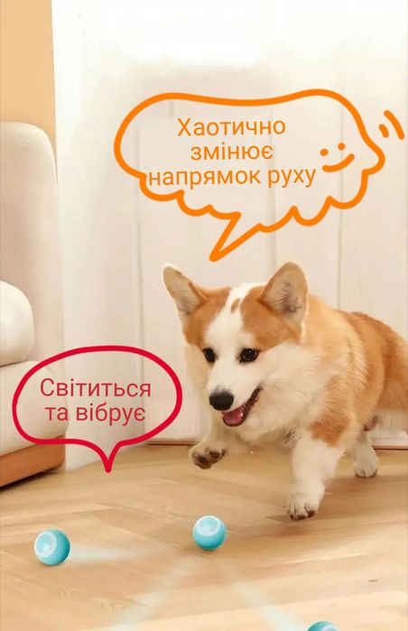 Смарт м'ячик, іграшка для котів, Petgravity Ver2.0