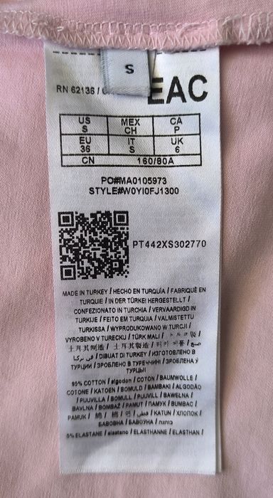 Bluzeczka, bluzka, krótki rękaw, Guess, S (36), M (38)