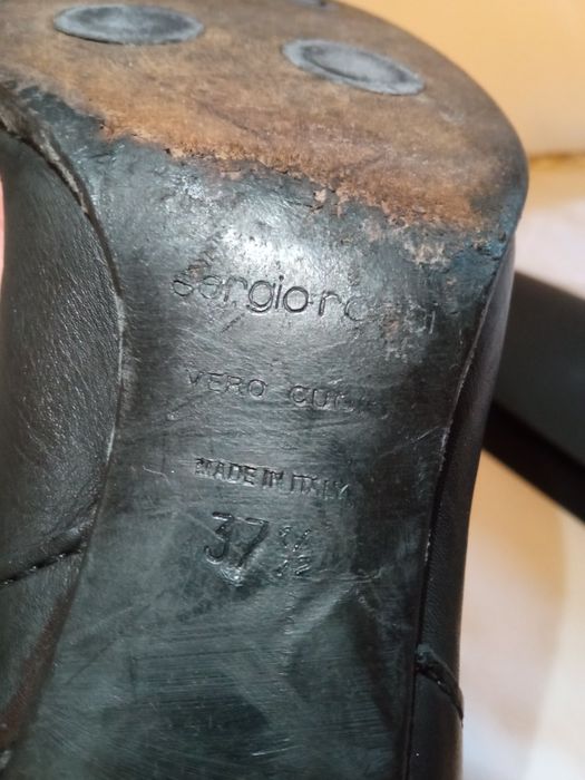 Bota cano alto Sergio Rossi